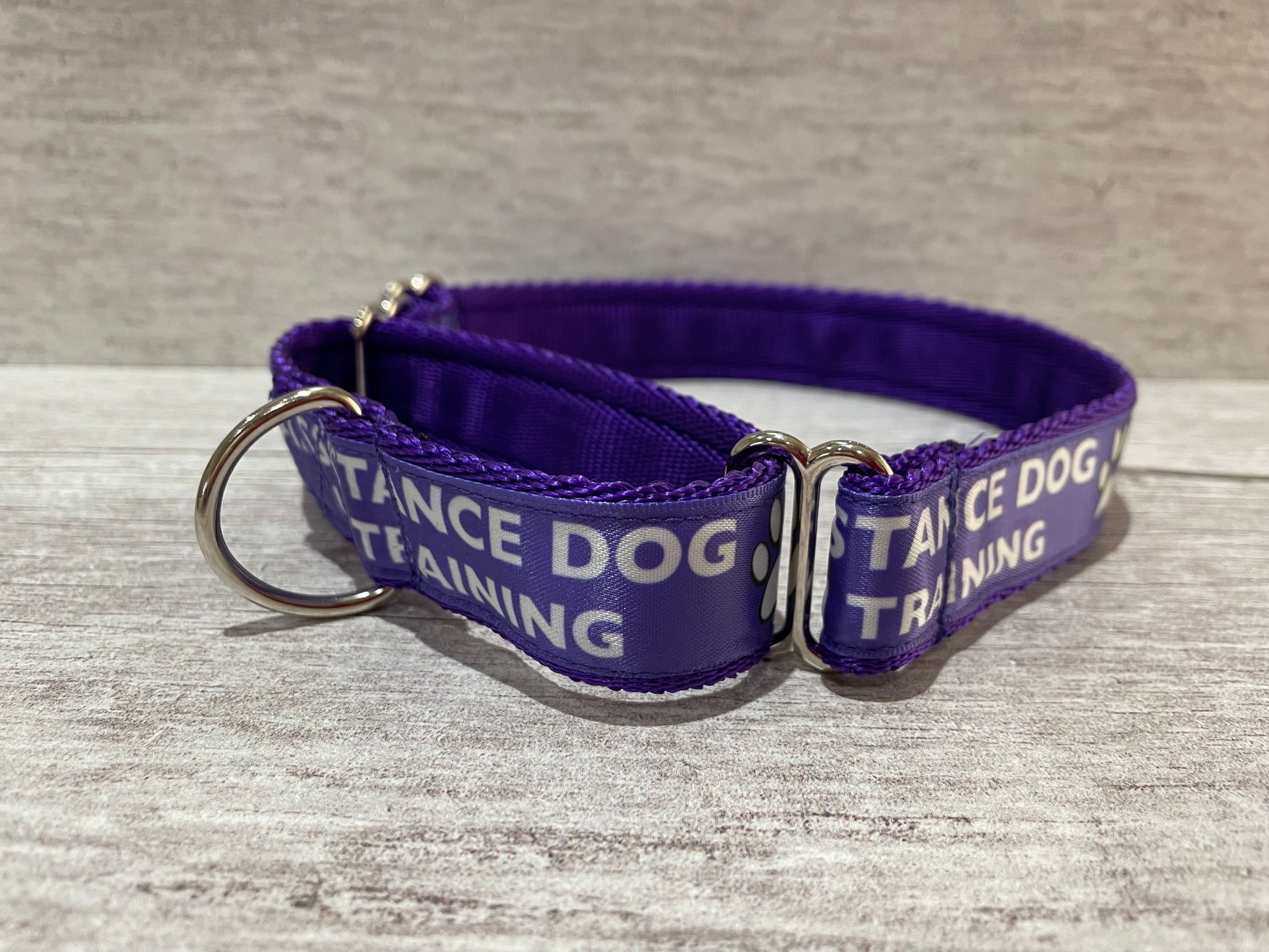 In Training Assistance Alert Dog Collar - Handmade in the UK | Dottie's Pet Boutique