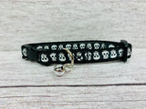 Colourful Skulls Halloween Scary Kitten/Cat Collar