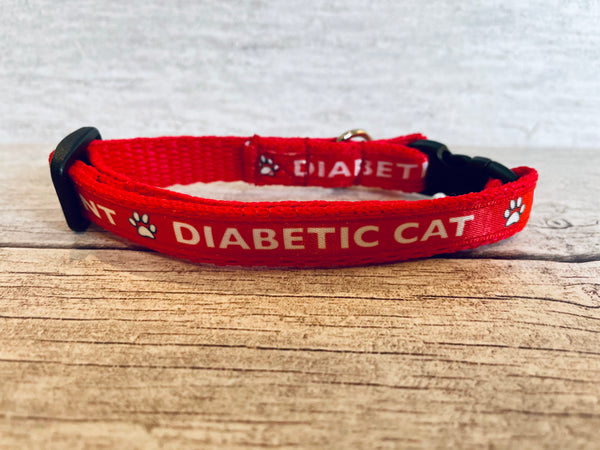 Epileptic Seizures - Diabetic Cat - Medical Alert Cat/Kitten Collar