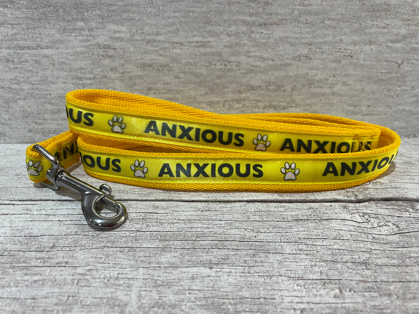 Solid Colour - Anxious Alert Dog Lead - View 2 | Dottie's Pet Boutique