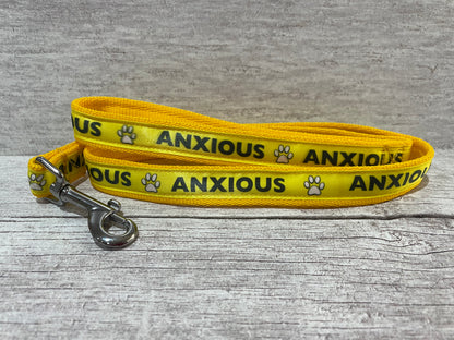 Solid Colour - Anxious Alert Dog Lead - View 2 | Dottie's Pet Boutique