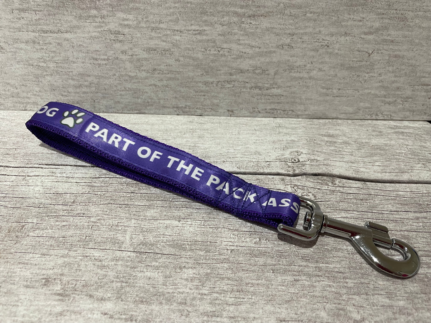 Pre-Designed Ribbon Short Control Lead - View 2 | Dottie's Pet Boutique