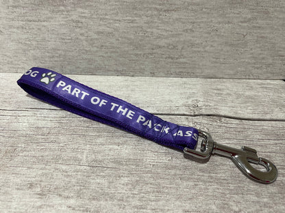 Pre-Designed Ribbon Short Control Lead - View 2 | Dottie's Pet Boutique