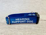 Hearing Support Dog Collar (Any Colour)