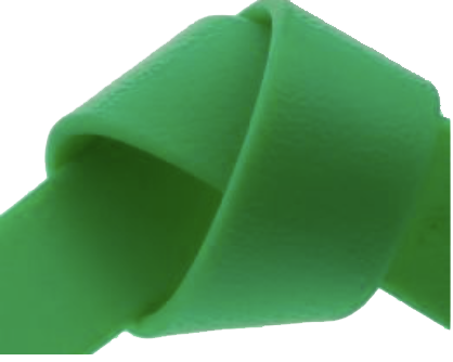 Lime Green Biothane Waterproof Dog Collar - Handmade in the UK | Dottie's Pet Boutique