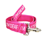 I'm Deaf Lead - Custom Dog Collars