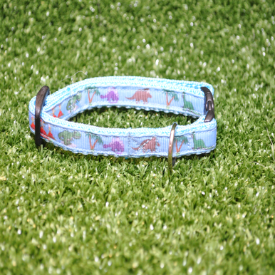 Dinosaurs Cat Collar - View 5 | Dottie's Pet Boutique