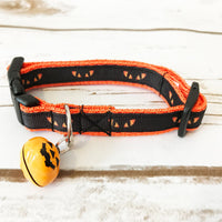 Halloween Cats Eyes Black Kitten/Cat Collar