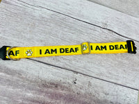 I am Deaf - Deaf Dog Collar - Any Colour