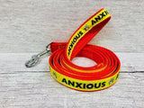 Anxious Dog Ribbon Lead/Leash