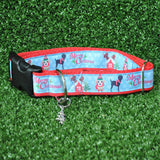 Labrador Christmas Themed Dog Collar - Custom Dog Collars