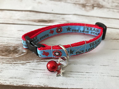 Texas the Lone Star Puppy/Small Dog Collar