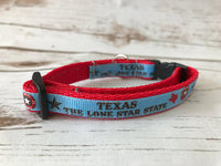 Texas the Lone Star Kitten/Cat Collar