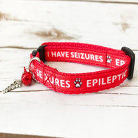 Epileptic Seizures - Diabetic Cat - Insulin Dependent - Medical Alert Cat/Kitten Collar - Custom Dog Collars