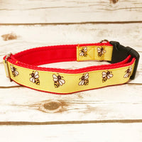 Bee Insect Dog Collar - Custom Dog Collars