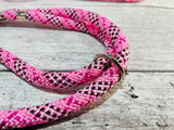 Tartan Pink - Dog Lead Rope