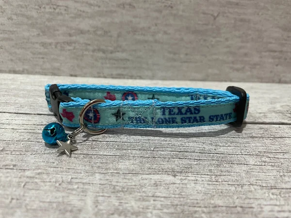 Texas the Lone Star Cat Collar