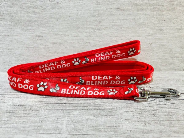 Deaf and Blind Alert Dog Lead