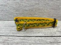 Pickle Inspired Cat Collar - Handmade in the UK 2