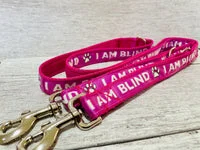 I am Blind Alert Dog Lead 7