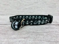 Halloween Skeleton Cat Collar 3