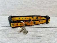 Spiders Halloween Puppy/Small Dog Collar 1