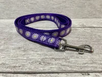 Purple Daisy Ribbon Ribbon Lead 1