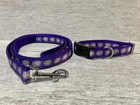 Purple Daisy Ribbon Ribbon Lead 2