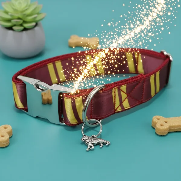 Wizard School Tie Dog Collar