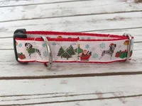 Dalmatian Christmas Themed Dog Collar 3