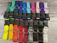 Plain Side Release Dog Collar - Handmade in the UK 2