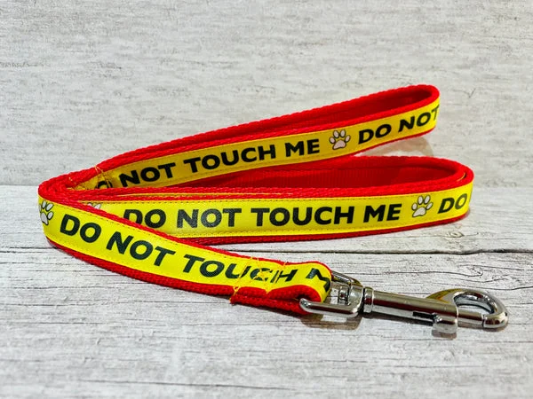 Do Not Touch Me Alert Dog Lead