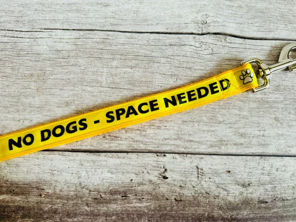 No Dogs - Space Needed Alert Dog Lead