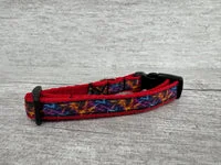 Fire Flame Cute Cat Collar 2