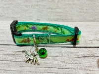 Dinosaur T-Rex Jurassic Puppy & Small Dog Collar - Handmade in the UK 2