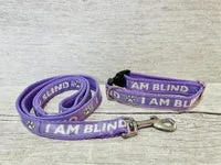 I Am Blind Dog Alert Collar 13