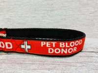 Pet Blood Donor Alert Dog Collar 2