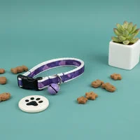 Camo Cat Collar with Bell 1