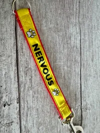 Nervous Alert Short Extension Dog Lead | UK 3
