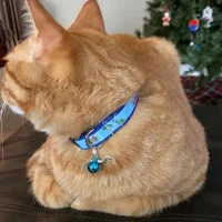 Dinosaur Cat Collar - Handmade Breakaway Safety Collar with Dino Charm 6