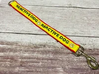Support Dog Alert Short Extension Dog Lead | UK 19