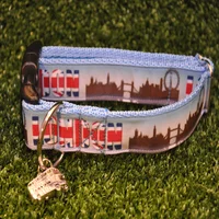 London Skyline Dog Collar 3