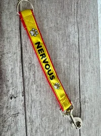 Give Me Space Alert Short Extension Dog Lead | UK 5