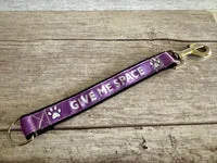 Give Me Space Alert Short Extension Dog Lead | UK 1