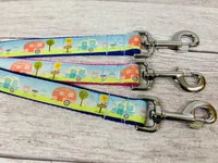 Handmade Caravan Holiday Camping Dog Collar 14