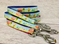 Handmade Caravan Holiday Camping Dog Collar 12