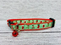 Christmas Stocking Cat Collar 1