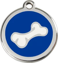 Red Dingo Enamel Bone 2 Personalised Pet ID Tag 4