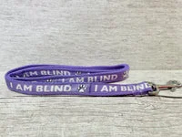 I am Blind Alert Dog Lead 7