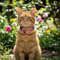 Pig Cat Collar with Bell & Charm 4